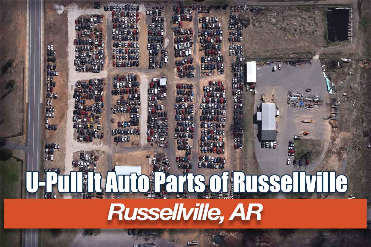 U-Pull It Auto Parts of Russellville at 3001 S Mobile Ave, Russellville, AR 72802