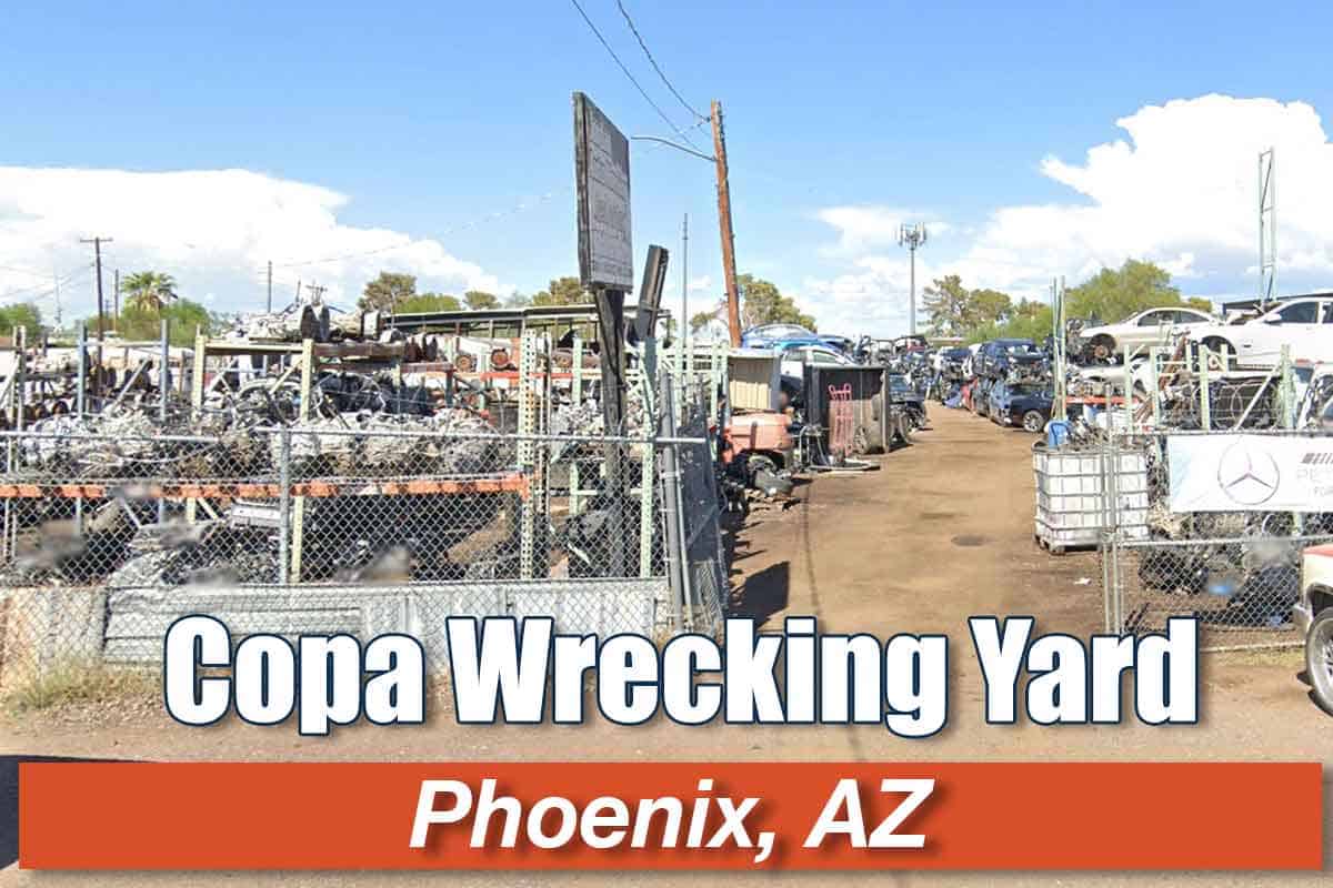 Copa Wrecking Yard at 3430 W Lincoln St, Phoenix, AZ 85009