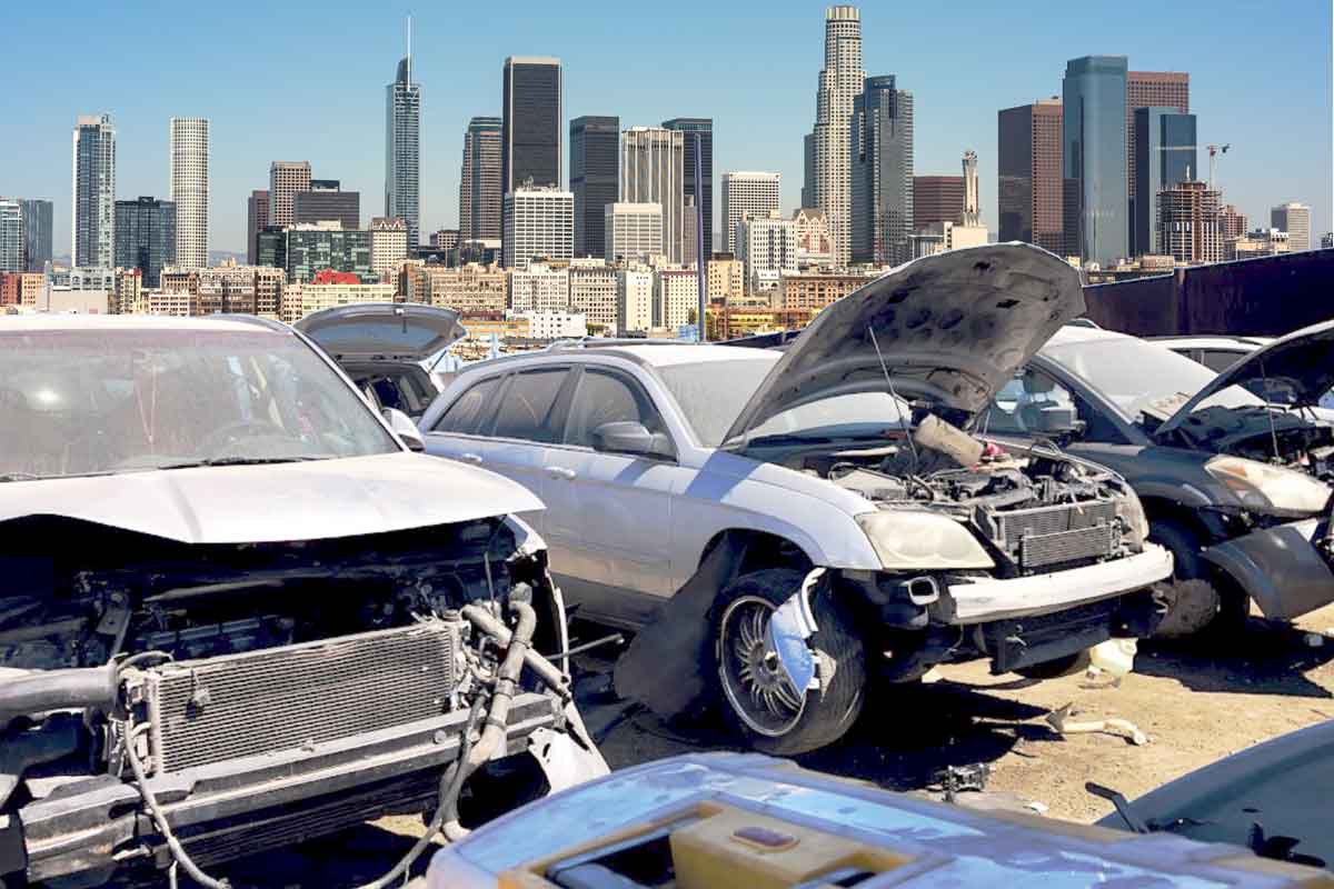 Used Auto Parts Junkyards In Los Angeles California