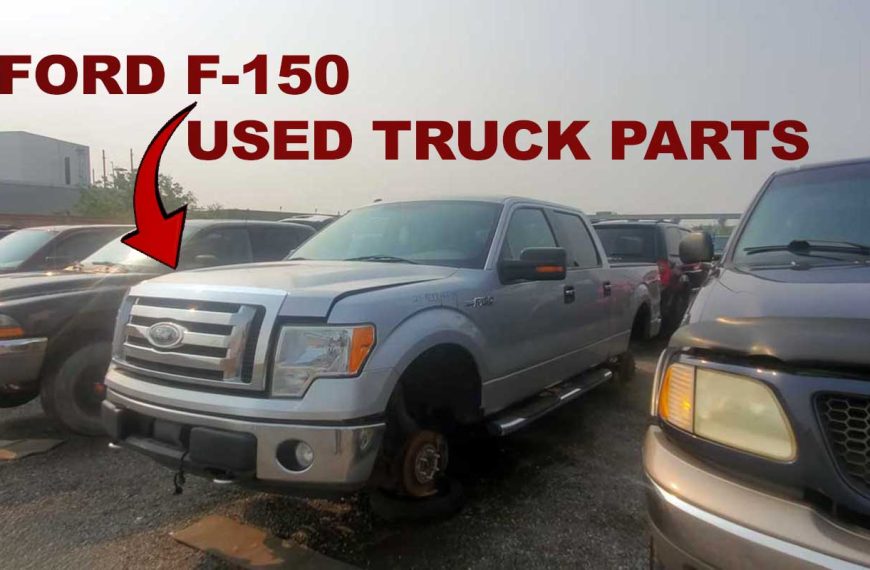 Buy Used Ford F-150 Truck Parts at a Local Junkyard